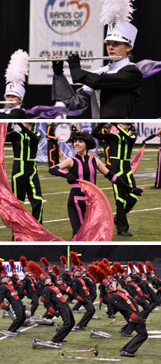 Bands of America Grand National Championships action photos