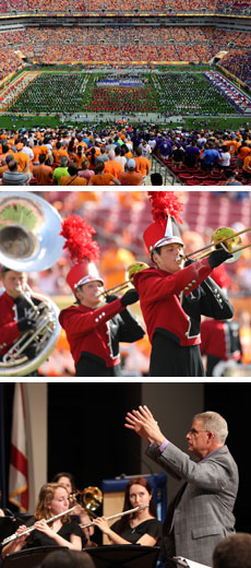 Outback Bowl marching band photos