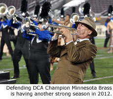 Defending DCA Champion Minnesota Brass is having another strong season in 2012.