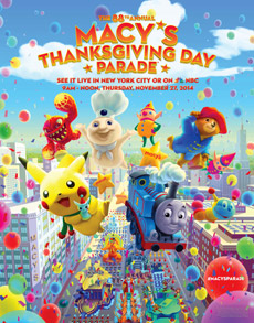 88th Annual Macy's Thanksgiving Day Parade.