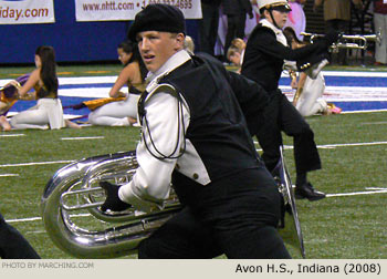 Avon Indiana High School Marching Band 2008