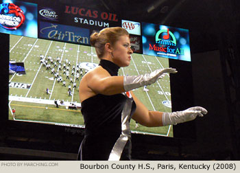 Bourbon County Kentucky High School Marching Band 2008