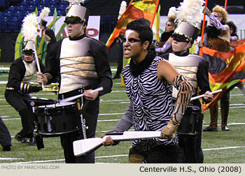 Centerville Ohio High School Marching Band 2008