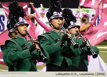 Lafayette Louisiana High School Marching Band 2008