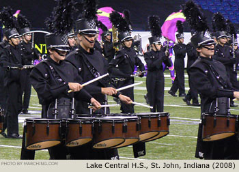 Lake Central St. John Indiana High School Marching Band 2008