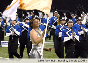 Lake Park Roselle Illinois High School Marching Band 2008