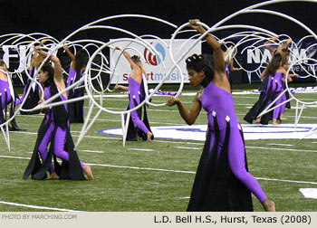 L.D. Bell Hurst Texas High School Marching Band 2008