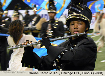 Marian Catholic Chicago Heights Illinois High School Marching Band 2008