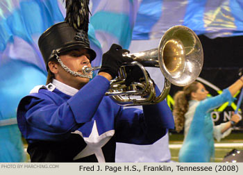 Fred J. Page Franklin Tennessee High School Marching Band 2008