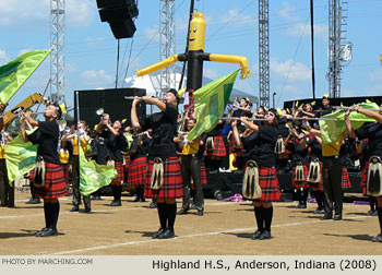 Anderson Highland HS Band