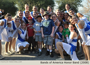 Bands of America Honor Band - Rose Parade Float Decorating and Judging