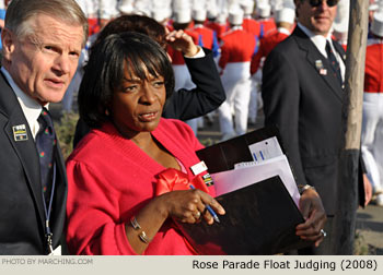 Bands of America Honor Band - Rose Parade Float Decorating and Judging