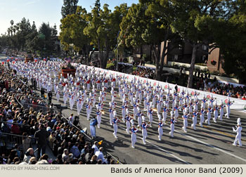 Bands of America Honor Band - 2009 Rose Parade