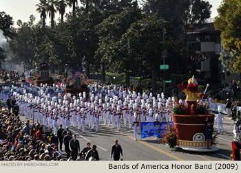 Bands of America Honor Band - 2009 Rose Parade