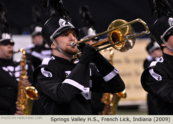 Springs Valley High School Marching Band 2009