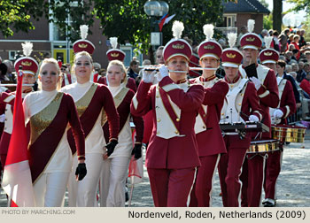 Showband Noordenveld uit Roden 2009 Bloemencorso Lichtenvoorde Photo