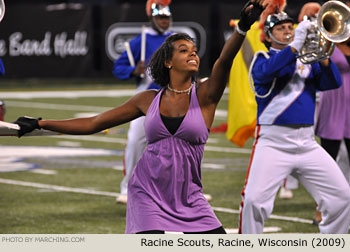 Racine Scouts Drum and Bugle Corps 2009 DCI World Championships Photo