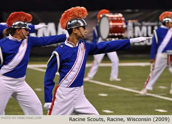 Racine Scouts Drum and Bugle Corps 2009 DCI World Championships Photo