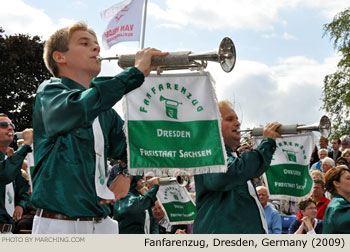 Fanfarenzug Dresden 2009 Fruitcorso Tiel Photo