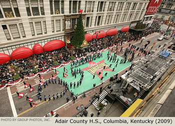 Adair County High School Band 2009 Macy's Thanksgiving Day Parade Photo