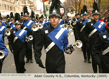 Adair County High School Band 2009 Macy's Thanksgiving Day Parade Photo