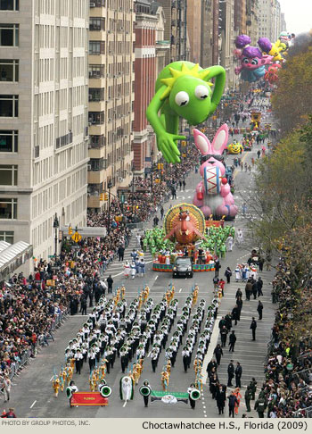 Choctawhatchee High School Band 2009 Macy's Thanksgiving Day Parade Photo