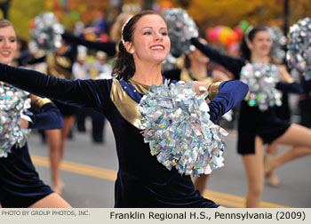 Franklin Regional High School Band 2009 Macy's Thanksgiving Day Parade Photo