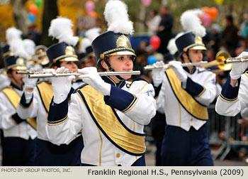 Franklin Regional High School Band 2009 Macy's Thanksgiving Day Parade Photo