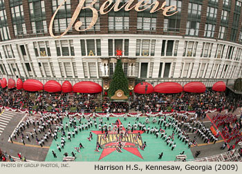 Harrison High School Band 2009 Macy's Thanksgiving Day Parade Photo