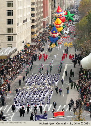 Pickerington Central High School Band 2009 Macy's Thanksgiving Day Parade Photo