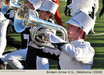 Broken Arrow Oklahoma High School Marching Band 2008