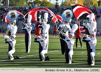 Broken Arrow Oklahoma High School Marching Band 2008