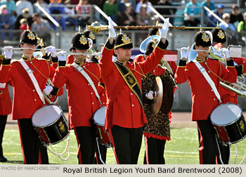 Royal British Legion Youth Band Brentwood 2008