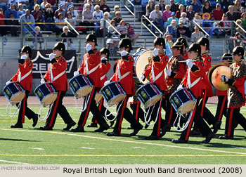 Royal British Legion Youth Band Brentwood 2008