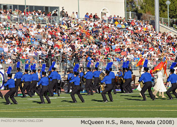 McQueen Reno Nevada High School Marching Band 2008