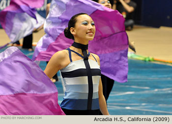 Arcadia H.S. 2009 WGI World Championships Photo