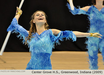 Center Grove H.S. 2009 WGI World Championships Photo