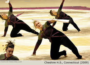 Cheshire H.S. 2009 WGI World Championships Photo