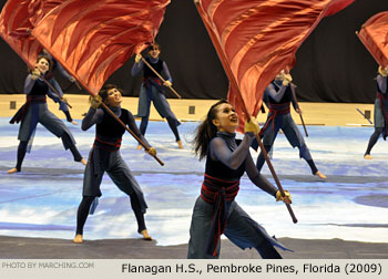 Flanagan H.S. 2009 WGI World Championships Photo