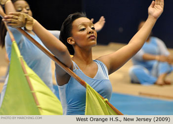 West Orange H.S. 2009 WGI World Championships Photo