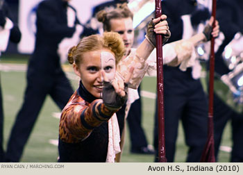 Avon Indiana High School Marching Band 2010