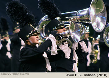 Avon Indiana High School Marching Band 2010