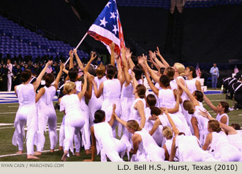 L.D. Bell High School Marching Band 2010