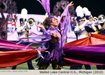 Walled Lake Central High School Marching Band 2010