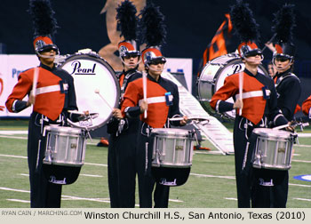 Winston Churchill High School Marching Band 2010