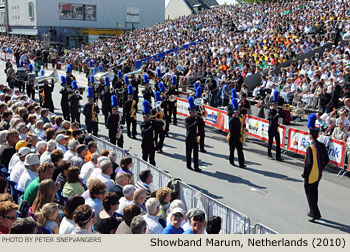 Showband Marum, Netherlands 2010 Bloemencorso Zundert Photo