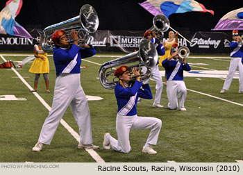 Racine Scouts Drum and Bugle Corps 2010 DCI World Championships Photo