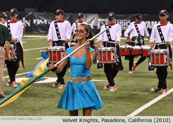 Velvet Knights Drum and Bugle Corps 2010 DCI World Championships Photo