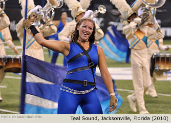 Teal Sound Drum and Bugle Corps 2010 DCI World Championships Photo