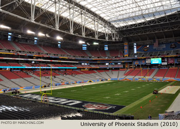 University of Phoenix Stadium 2010/2011 Fiesta Bowl Band Championship